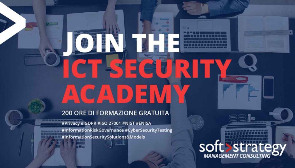 ICT Security Academy 2018: aperte le iscrizioni alla...